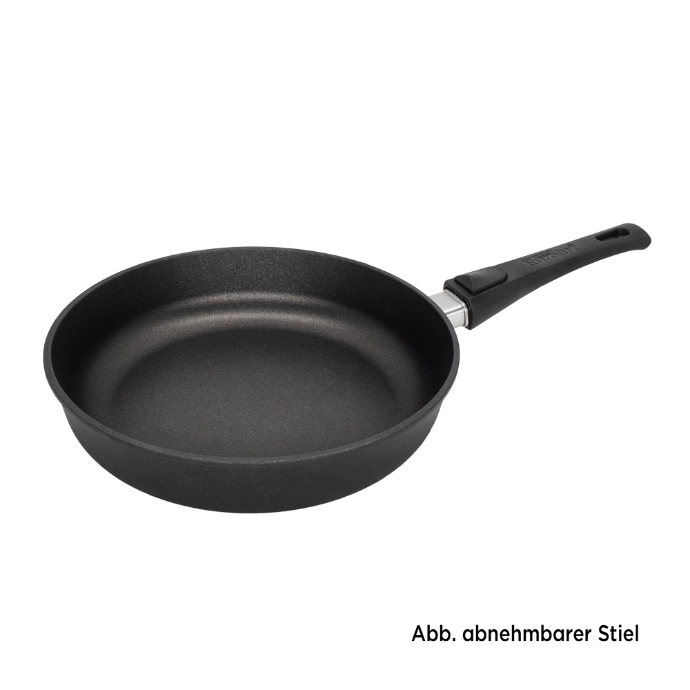 Sauté pan Ø 24 cm - Induction 6.5 cm high, with long handle